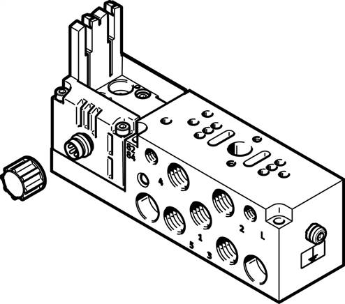 FESTO VMPA2-IC-AP-1 (537981) Anschlussplatte