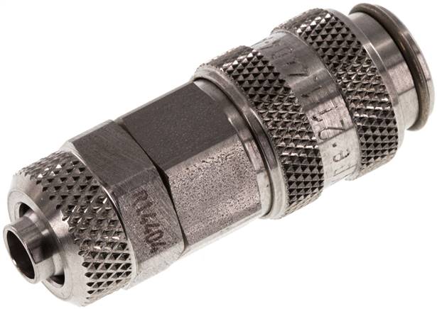 Schnellkupplung (NW5) 8x6mm Schlauch, 1.4404