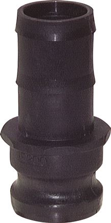 Kamlock-Stecker (E) 38 (1-1/2")mm Schlauch, Polypropylen