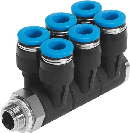 FESTO QSLV6-G1/4-10 (186259) Mehrfachverteiler
