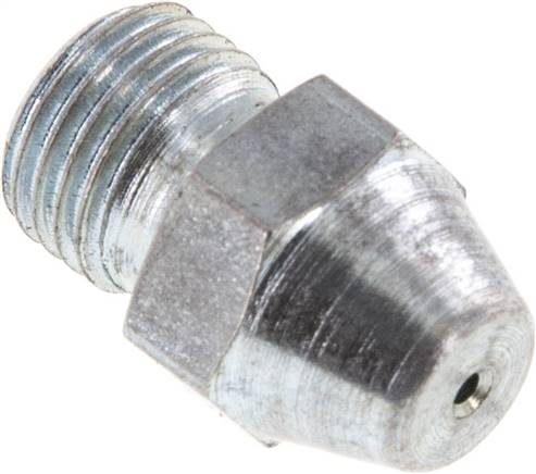 Kurzdüse für Blaspistole, M 12 x 1,25 (AG), Stahl verzinkt