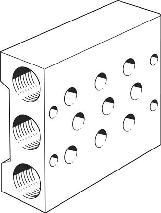 FESTO PRS-1/8-3-B (11899) Anschlussblock