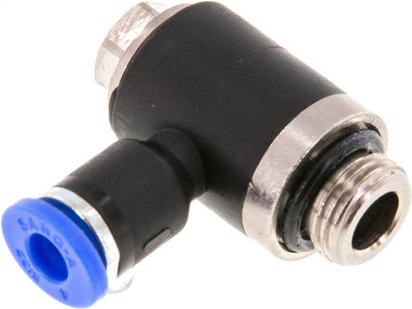 Winkel-Steckanschluss G 1/8"-4mm, IQS-Standard, während der Montage positionierbar