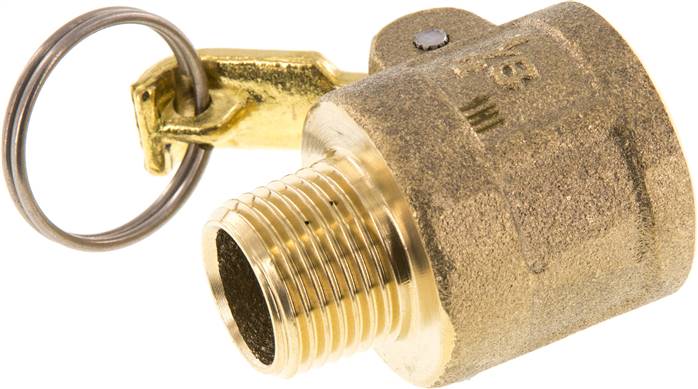 Kamlock-Kupplung (B) R 1/2"(AG), Messing