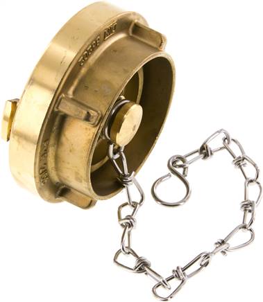 Storz-Blindkupplung 52-C (66mm), Messing