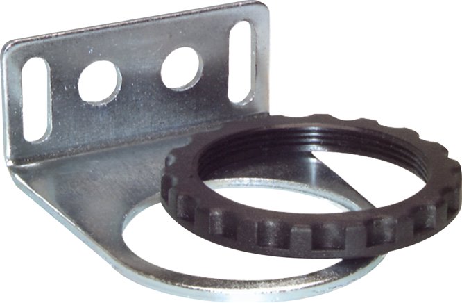 MULTIFIX Befestigungswinkel mit Ring inkl. Schalttafelmutter (M 50 x 1,5)