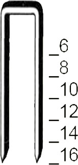 Prebena Heftklammern TK06CLS