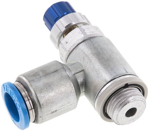 FESTO GRLA-1/4-QS-10-RS-D (534340) Drossel-Rückschlagventil