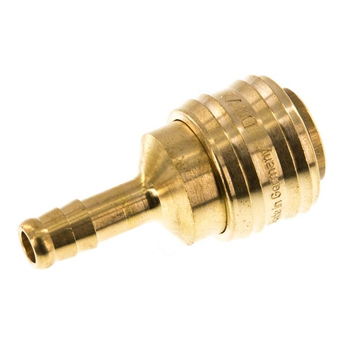 Attacco rapido (NW7.2) tubo flessibile da 8 (5/16") mm, ottone