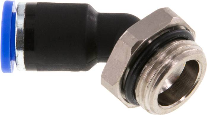 45°-Steckanschluss G 3/8"-8mm, IQS-Standard
