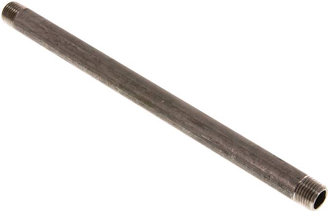 Rohrdoppelnippel R 1/4"-200mm, 1.4571