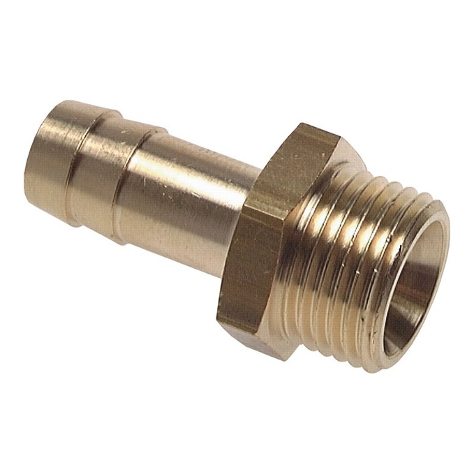 Ugello filettato G 1/2"-9 (3/8")mm, ottone