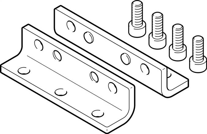 FESTO HPE-120 (558323) Fußbefestigung