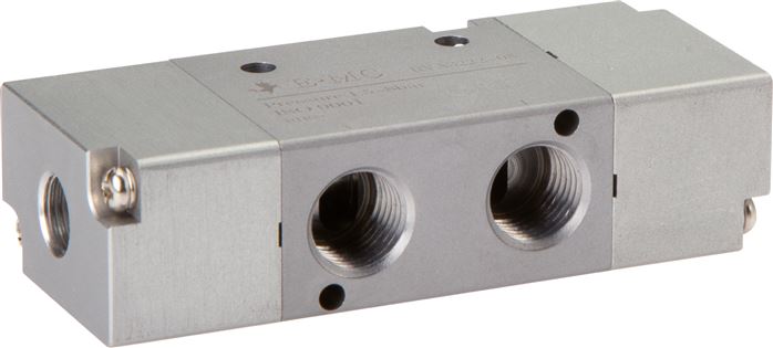 3/2-Wege Pneumatikventil, G 1/4" (Pilot G 1/8"), Impulsventil, Luftfeder