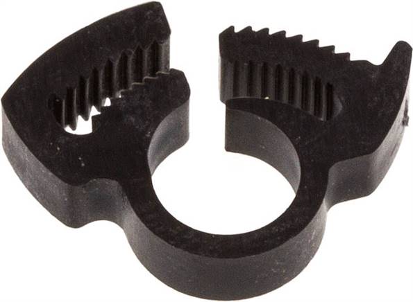 Schnapp-Schlauchschelle, Nylon, 6 - 6,5mm