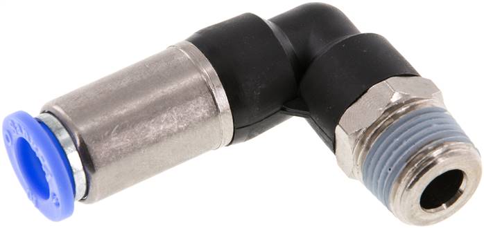 Winkel-Steckanschluss, selbstabsperrend R 3/8"-10mm