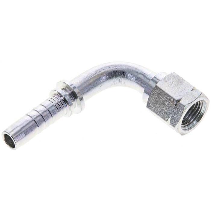 Pressanschluss DKJ (90°), UNF 9/16"-18, DN 10