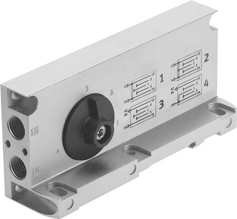 FESTO VABE-S6-1RZ-N-B1 (539239) Endplatte
