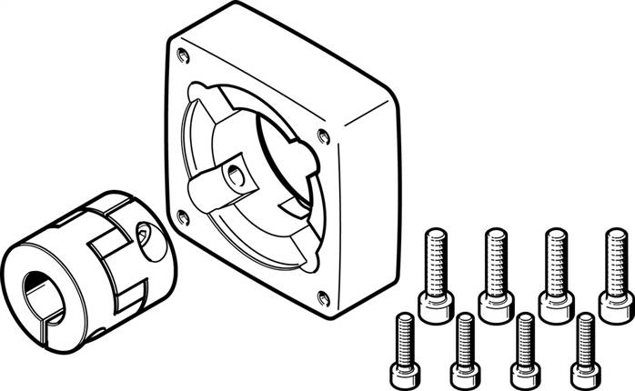 FESTO EAMM-A-P10-38A-60P (2036017) Axialbausatz