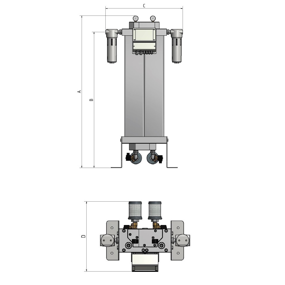 Druckluft-Adsorptionstrockner ATK-APN 9