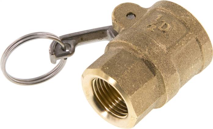Kamlock-Kupplung (D) Rp 1/2"(IG), Messing
