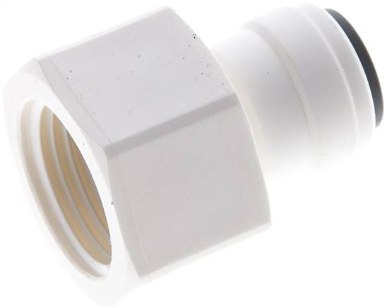 Steckanschluss m. Innengew. G 3/8"-1/4" (6,35 mm), IQS-LE (EPDM-Dichtung)