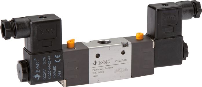 3/2-Wege Magnetventil RV3222, G 1/4", Impulsventil, 230 V AC
