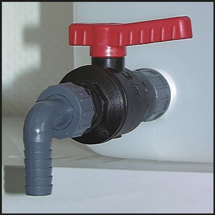 Kunststoff-Ablasshahn G 3/4", PN 4