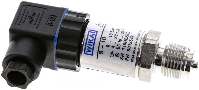 Druckmessumformer 0 bis 16 bar (0,2% BFSL), G 1/2" AG