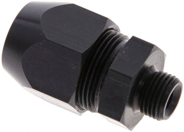 Gerade Verschraubung G 1/8"-12x6mm, Aluminium