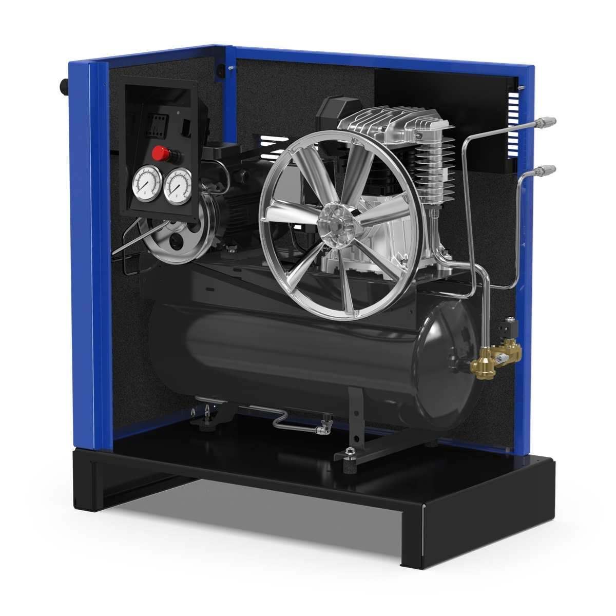 AGRE Kolbenkompressor SILENT TWISTER 350W