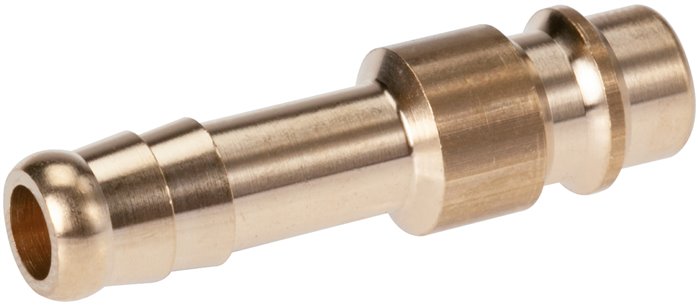 Kupplungsstecker (NW7,2) 13 (1/2")mm Schlauch, Messing