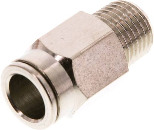 Gerader Steckanschluss R 1/4"-10mm, IQS-MSV (Hochtemperatur), Dichtung FKM