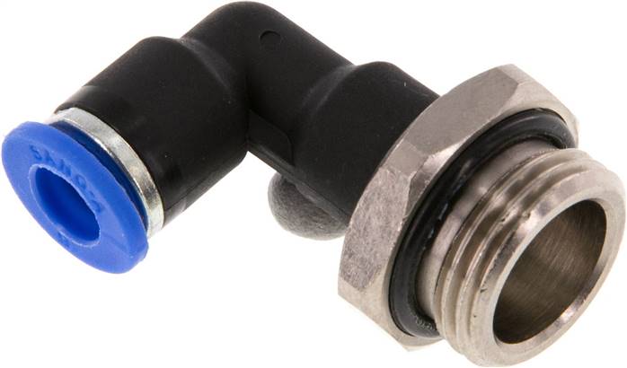 Winkel-Steckanschluss, lang G 3/8"-6mm, IQS-Standard, langer Körper