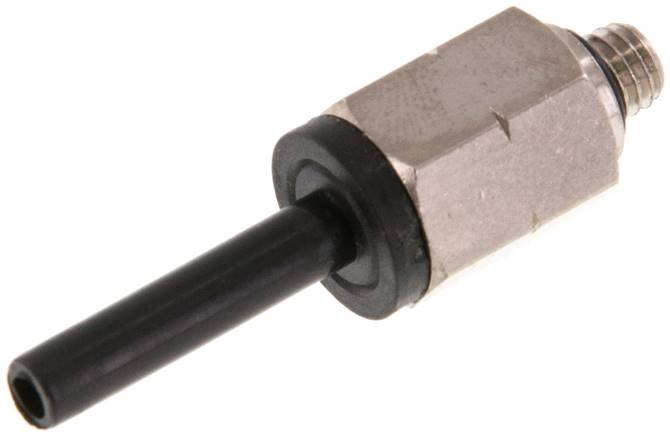 Einschraubtülle UNF 10-32-4mm Stecknippel, IQS-Standard