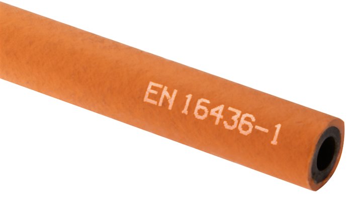 Propangas-/Butangas-Schlauch EN16436 DVGW 9,0x3,5mm