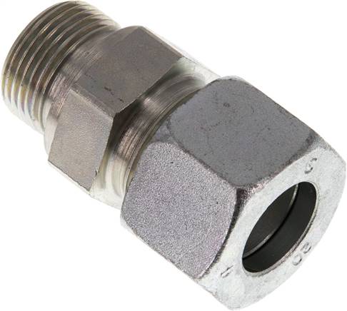 Gerade Schneidringverschr. G 3/4"-20 S (M30x2), Stahl verzinkt