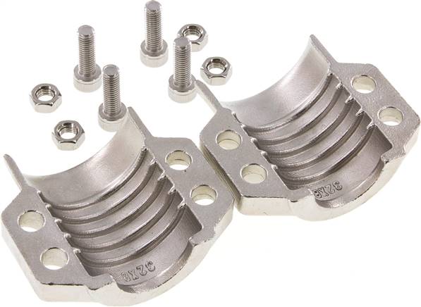 Klemmschalen 47 - 50mm, 1.4401, EN 14423 (DIN2826)