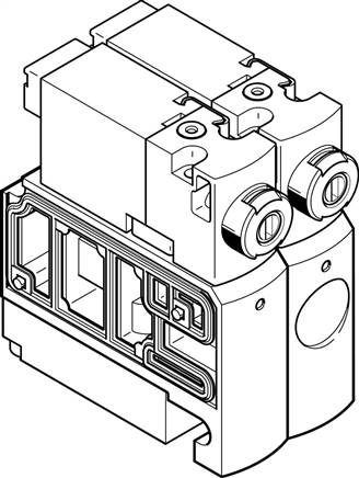 FESTO CPVSC1-M1H-J-H-M5 (547292) Magnetventil
