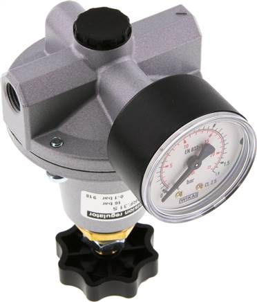 Präzisionsdruckregler G 1/4", 0,5 - 10 bar Standard 3