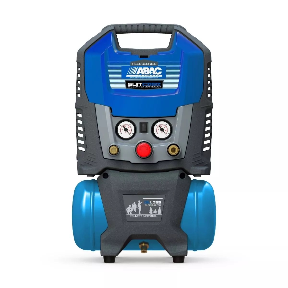 ABAC SUITCASE 6 tragbarer Kompressor 1.5HP (230V)