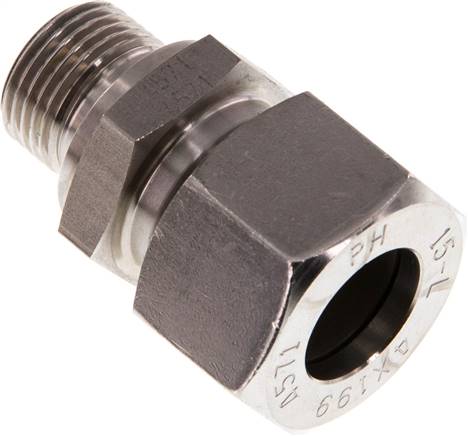 Gerade Schneidringverschr. G 3/8"-15 L (M22x1,5), 1.4571