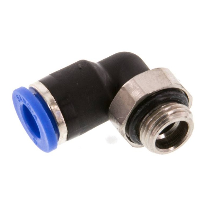 Attacco a spina angolare G 1/8"-6mm, standard IQS