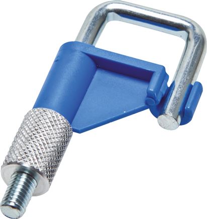 Schlauchklemme, 1 - 10 mm, blau