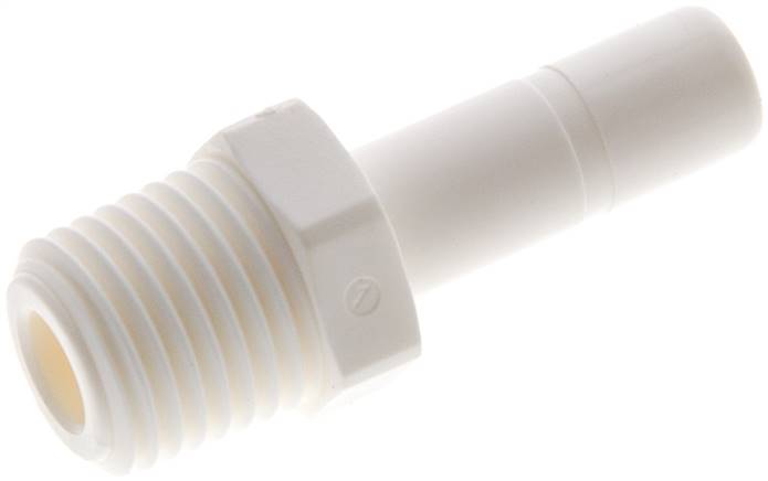 Einschraubtülle R 1/4"-5/16" (7,94 mm) Stecknippel, IQS-LE (EPDM-Dichtung)