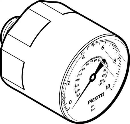FESTO MA-15-145-M5-PSI (132341) Manometer
