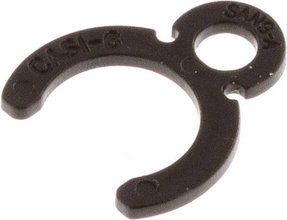 Sicherungsring für 6mm Steckanschlüsse, IQS-Standard