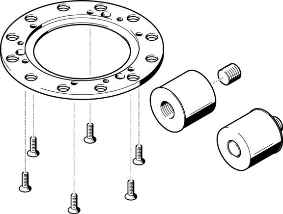 FESTO DADM-CK-140-12 (548113) Teilungsbausatz