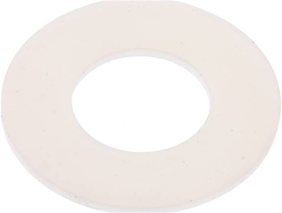 Flanschdichtung DN 25, 35 x 70 x 3mm, Silikon