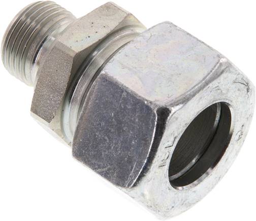 Gerade Schneidringverschr. G 3/8"-18 L (M26x1,5), Stahl verzinkt